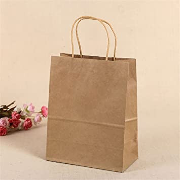 100pcs-gift-bags-paper-bags-party-bags-shopping-bags-kraft-bags-retail-bags-big-0