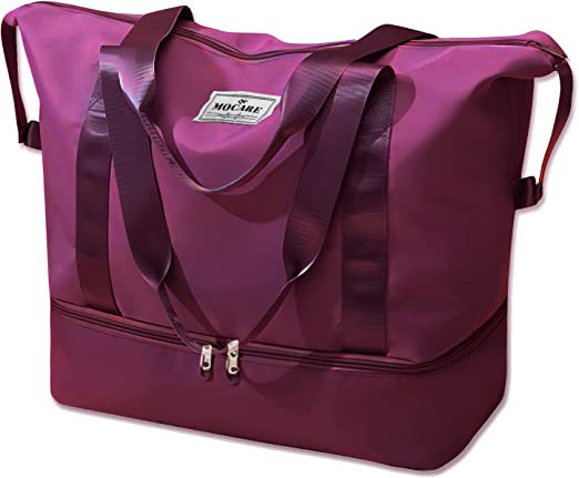 mocare-travel-duffel-bag-sports-gym-tote-carry-on-bags-for-women-foldable-lightweight-overnight-shoulder-weekender-shopping-hospital-handbag-big-1