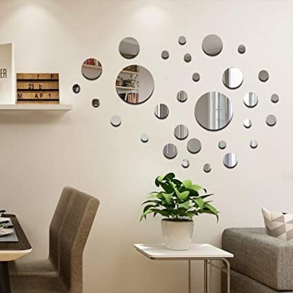 32-pcs-round-acrylic-mirror-silver-wall-decor-stickers-big-0
