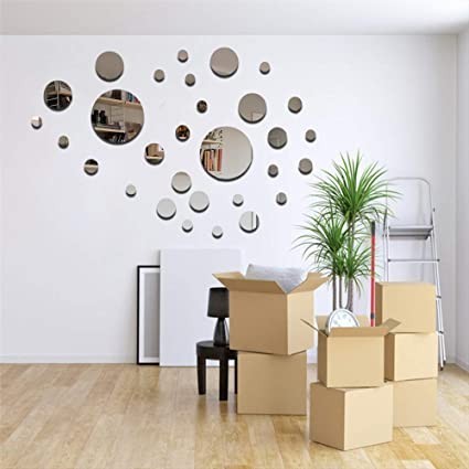 32-pcs-round-acrylic-mirror-silver-wall-decor-stickers-big-1