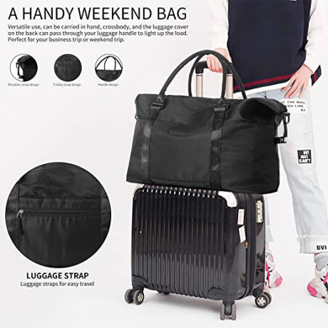 ithwiu-travel-gym-bag-for-woman-weekender-sports-duffel-bag-overnight-bag-with-wet-pocket-and-trolley-sleeve-black-big-1