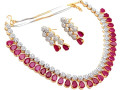 necklace-set-silver-gold-plated-two-tone-red-ruby-with-2-color-changeable-gem-small-2