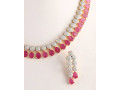 necklace-set-silver-gold-plated-two-tone-red-ruby-with-2-color-changeable-gem-small-3