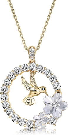 sllaiss-18k-gold-plated-hummingbird-pendant-necklace-for-women-circle-necklace-animal-necklace-crystals-from-austria-jewelry-gifts-for-mothers-day-big-0