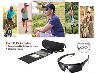 FLEX V1 Polarized Sports Sunglasses for Men Women