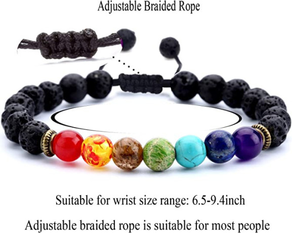 hamoery-men-women-8mm-lava-rock-chakra-beads-bracelet-braided-rope-stone-agate-bracelet-bangle-big-1