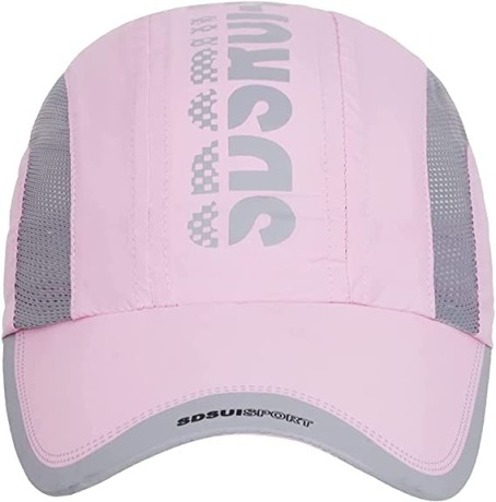 kids-girls-mesh-baseball-hat-quick-dry-sun-hat-adjustable-running-hats-uv-protection-sports-cap-for-teenager-age-5-13-y-big-0