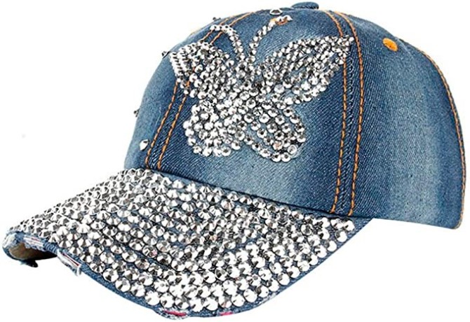 bling-rhinestone-denim-baseball-cap-for-women-adjustable-distressed-hip-hop-caps-teen-girls-sparkle-butterfly-hat-big-2