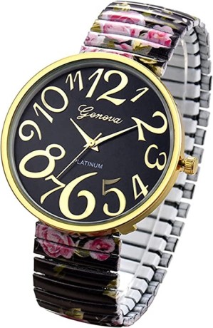 jewelrywe-womens-big-dial-easy-reader-watch-floral-elastic-stretch-band-wristwatch-for-valentines-day-big-1