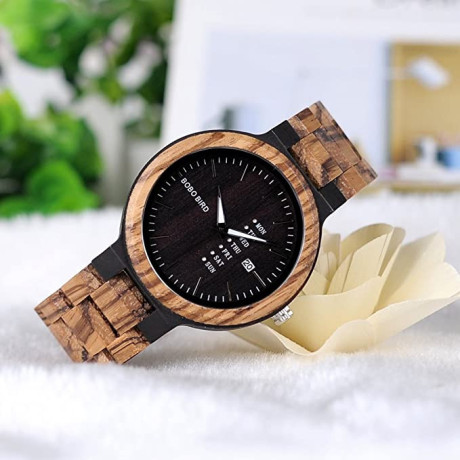 bobo-bird-week-and-date-multi-functional-display-mens-zebra-wooden-quartz-watch-handmade-casual-wristwatches-with-gift-box-big-1