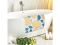 exgueack-square-shower-mat-non-slip-236-x-236-anti-mould-loofah-bathtub-mat-without-suction-cups-small-0