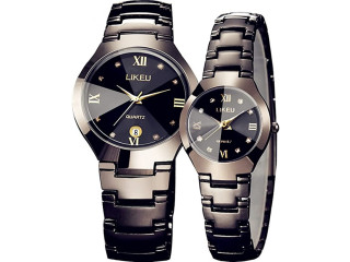 YUANXIN Fashion Creative Luxurious Couple Watches Elegant Women's Watch Business Mens Watches Waterproof Lightweight Bracelet Watch