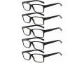 eyekepper-5-pack-men-vintage-reading-glasses-spring-hinges-includes-sunshine-readers-small-0