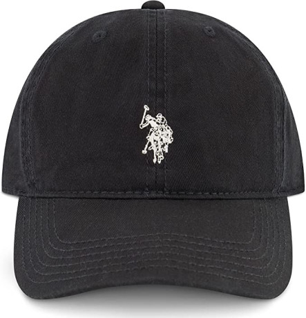 us-polo-assn-mens-mens-washed-twill-cotton-adjustable-baseball-hat-with-pony-logo-and-curved-brim-big-0