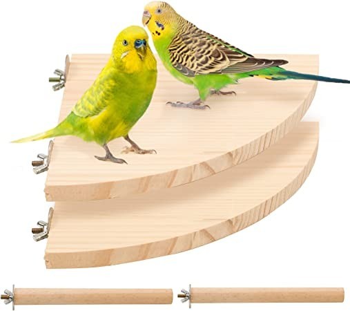 4-pcs-parrot-platform-bird-wooden-perch-stand-platform-cage-accessories-big-0