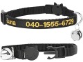 personalized-cat-collar-embroidered-pet-name-and-number-kitten-collar-with-bell-breakaway-safety-buckle-small-1