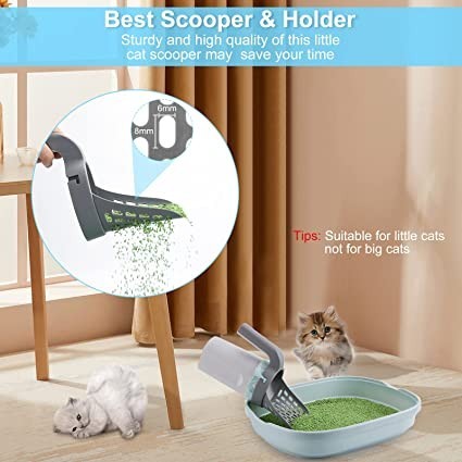 cat-litter-scooper-with-holder-cat-litter-shovel-with-waste-can-and-refill-135-bags-big-1