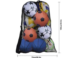 Tibapla Extra Large Waterproof Mesh Ball Bag,