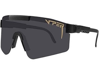 P-V Polarized Cycling Sunglasses UV400 Polarized Men and Women Polarized Riding Running Sunglasses Fishing Golf (Style A)