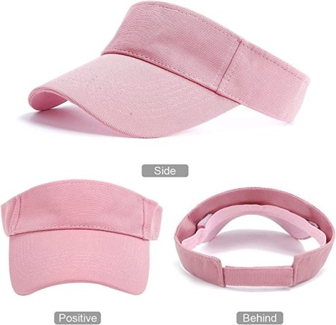 lades-sun-sports-visor-golf-beach-visor-cap-uv-protection-adjustable-hat-for-women-big-2