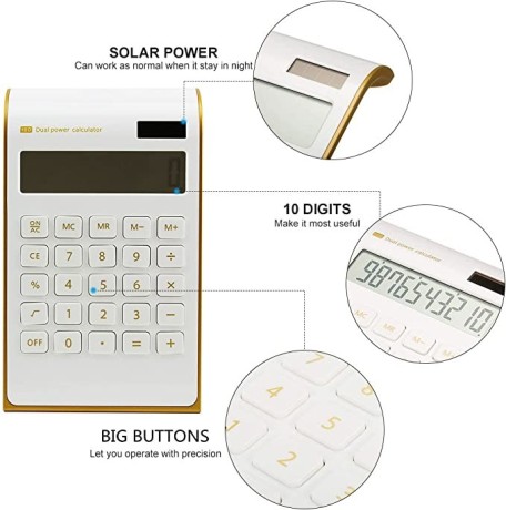 dual-powered-calculatorultra-thin-solar-power-calculator-for-home-office-desktop-calculator-tilted-lcd-display-business-slim-desk-calculatorwhite-big-2