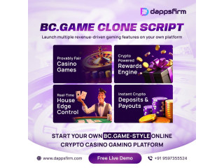 From Startup Dream to Casino Empire with BC.Game Clone Script