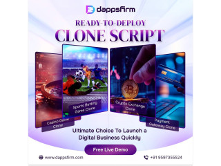 Avail our Market-Ready Clone Script for Your Venture @ Minimal Cost