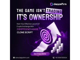 Crypto Exchange Clone Script - Launch Your Crypto Exchange Like Industry Giants