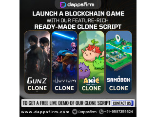 Seamlessly Deploy Blockchain Gaming Ventures Using Our White Label Clone Script