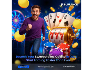 Create Engaging Player Experiences with Sweepstake Casino Development