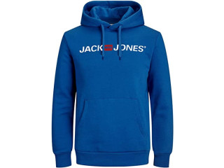 JACK & JONES Male Hoodie Logo