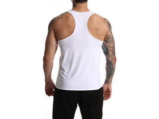 Sports Shirt - Fitness Shirt for Strength and Endurance Training - White L, White