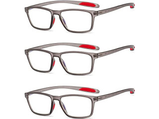 Suertree Yellow Tint Glasses for Reading, Computing or Gaming with UV Protection