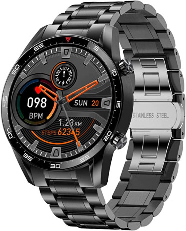 lige-mens-smartwatch-132-inch-hd-smart-watch-with-bluetooth-voice-call-heart-rate-monitor-big-1