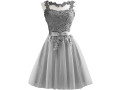 amosfun-short-lace-bridesmaid-dress-elegant-evening-dress-slim-evening-dress-soft-sleeveless-wedding-dresses-grey-s-gray-small-0