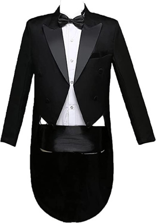 feeshow-mens-double-breasted-tailcoat-set-of-4-suits-wedding-tuxedo-suits-lapel-jacket-long-trousers-tie-with-belt-set-big-0