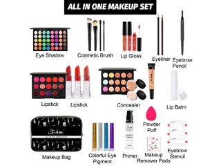 All In One Makeup Kit, Makeup Kit for Women Full Kit, Makeup Gift Set for Women Beginners