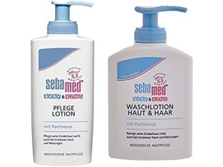 Sebamed Baby & Child Value Pack 2x Care Lotion + 3x Wash Lotion Skin & Hair