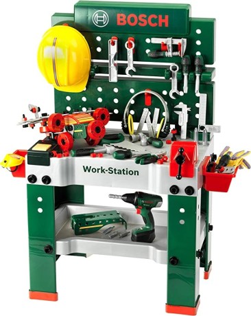 theo-klein-8485-bosch-workbench-no-1-150-pieces-includes-tools-and-accessories-cordless-screwdriver-with-light-and-sound-big-2