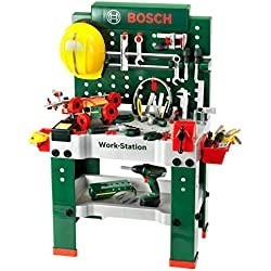 theo-klein-8485-bosch-workbench-no-1-150-pieces-includes-tools-and-accessories-cordless-screwdriver-with-light-and-sound-big-1