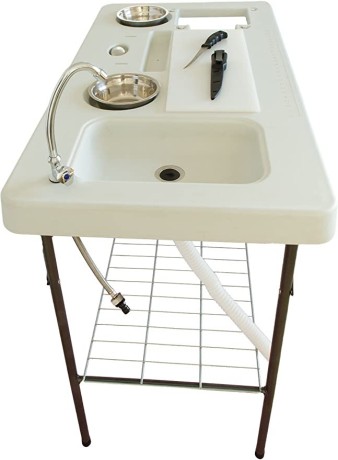 premium-plastic-filleting-table-with-accessories-garden-sink-for-fishing-outdoor-sink-with-tap-big-1