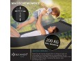 kesser-hill-hammock-with-frame-cushion-double-hammock-for-2-people-sturdy-frame-200-kg-load-capacity-indoor-and-outdoor-xxl-hanging-chair-small-0