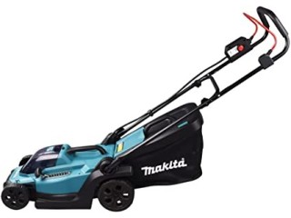 Makita DLM330Z Cordless Lawnmower 18 V (without Battery, without Charger), Petrol & 193533-3 Battery BL1830 3.0 Ah Li-Ion