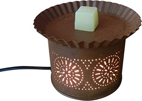 cvhom-edeco-rusty-metal-box-ready-cut-outs-mini-melt-wax-tart-warmer-country-primitiv-home-decoration-big-1