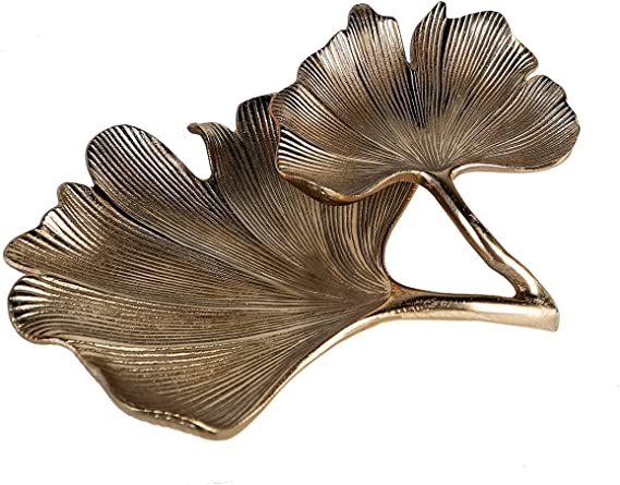 casablanca-decorative-sculpture-ginkgo-leaf-living-room-decoration-made-of-aluminium-colour-gold-33-x-27-cm-big-1