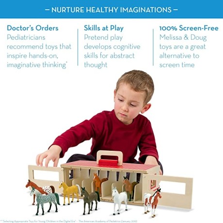 melissa-doug-show-horse-stable-with-8-play-horses-role-play-wooden-toy-for-playing-for-children-3-gift-for-boys-or-girls-big-0