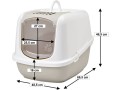 nestor-jumbo-xxl-cat-litter-tray-white-beige-especially-for-large-cat-breeds-small-1