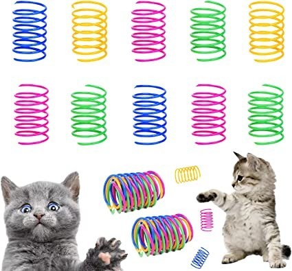 aimicoca-100-pieces-cat-feather-toys-interactive-cat-toys-lightweight-durable-plastic-bite-hunting-toys-random-color-big-3