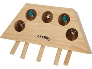 Kerbl 80999 Push Thinking and Educational Toy - Untreated Wood