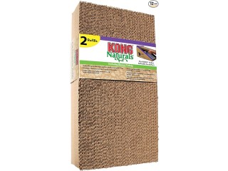 KONG CS9 Cat Scratching Post Refill for Incline and Double Cat Toys (2 Pack)